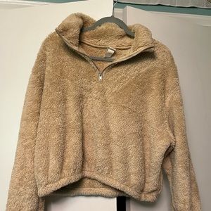 Fluffy quarter zip from H&M